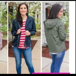 Olive Rain Jacket